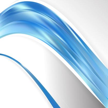 Blue Wave Abstract