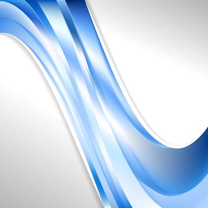 Blue Wave Abstract