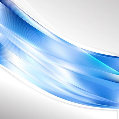 Blue Wave Abstract
