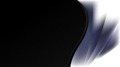 Black and Blue Abstract