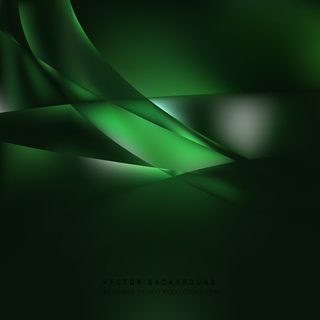 Dark Green Abstract Background