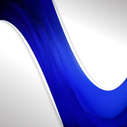 Cobalt Blue Wave Business Background