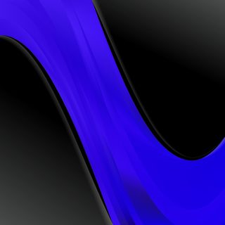 Blue and Black Abstract
