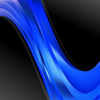 Abstract Blue Flow