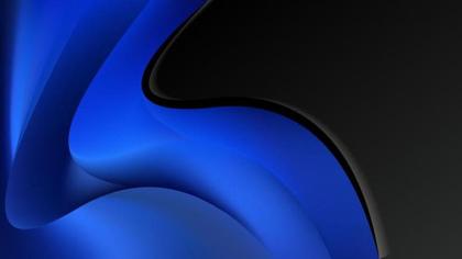 Abstract Blue and Black