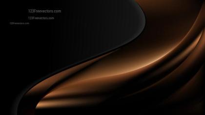 Abstract Brown and Black Waves