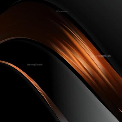10+ Cool Brown Wave Business Background Designs for an Abstract and Creative Look