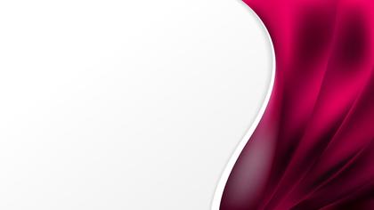 Crimson Wave Abstract