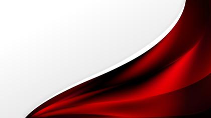 Red and White Abstract