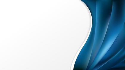 Abstract Dark Blue Wave Business Background