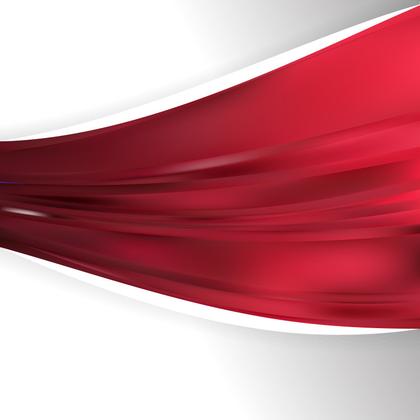 Free Download Abstract Red Wave Background