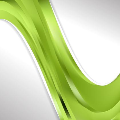 Abstract Green Wave Business Background