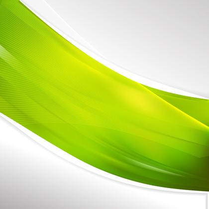 Green Abstract Wave
