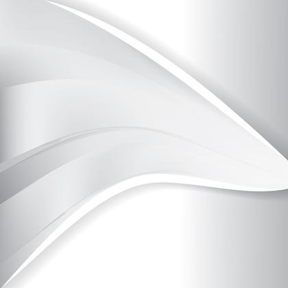 Abstract White Curves