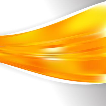 Free Download Abstract Orange Wave Business Background