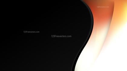 Black And Orange Swirls