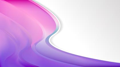Pink and Purple Abstract Curve