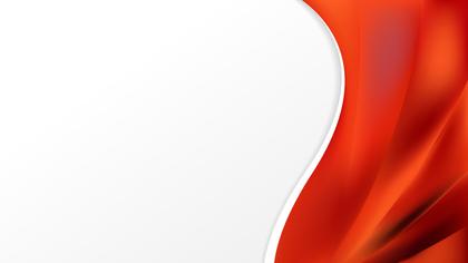 Red and White Abstract