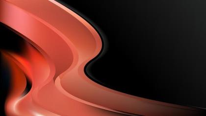 Wavy Crimson Abstract