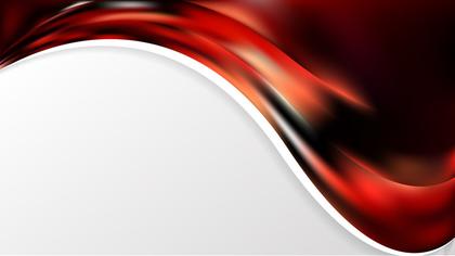 Red and Black Wave Business Background
