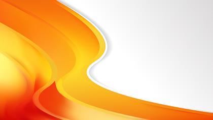 Red and Orange Wave Business Background