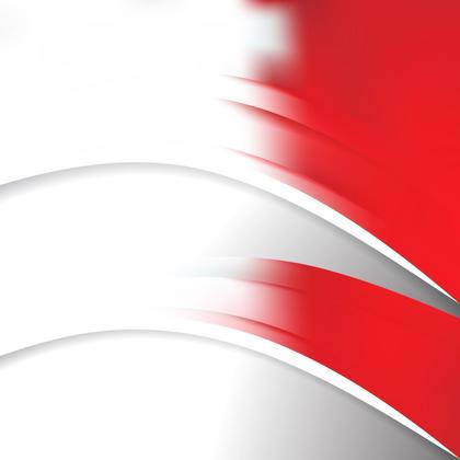 Red and White Abstract