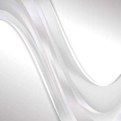 Abstract White Curves