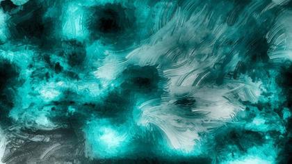 Teal Brushstrokes