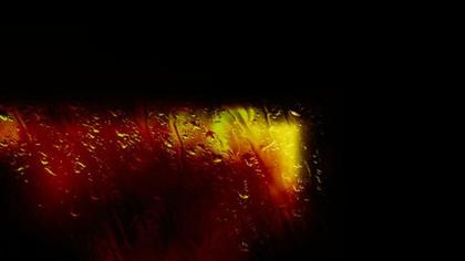 Rain-Streaked Window