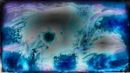 Swirling Blue Abstraction