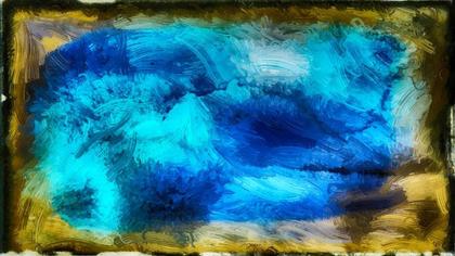 Abstract Blue Swirls