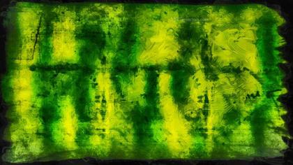 Green Swirls Abstract