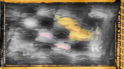 Abstract Brushstroke Composition