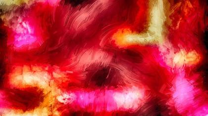 Fiery Brushstrokes