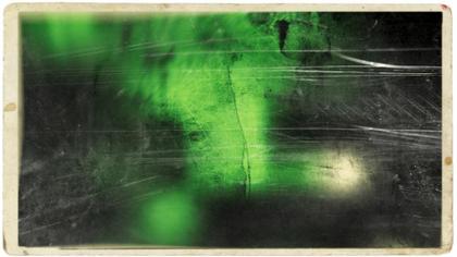 Textured Green and Black Abstract