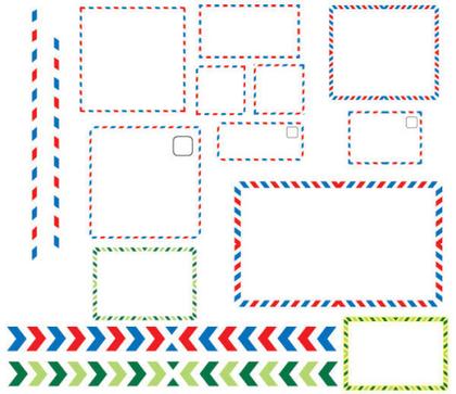 Envelope Edges Vector