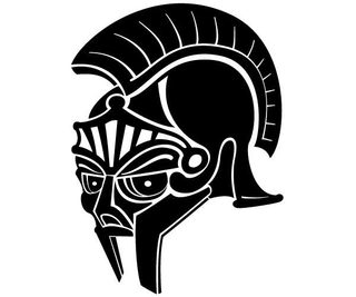 Roman Helmet Vector
