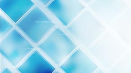 Blue Square Tile Abstract