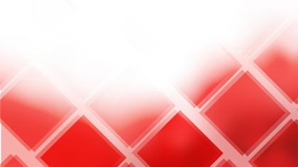 Red and White Square Lines Background Vector Illustration