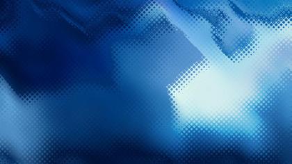 Blue Halftone Abstract