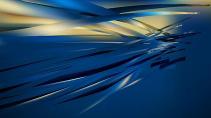 Free Download Abstract Golden Ribbons Background