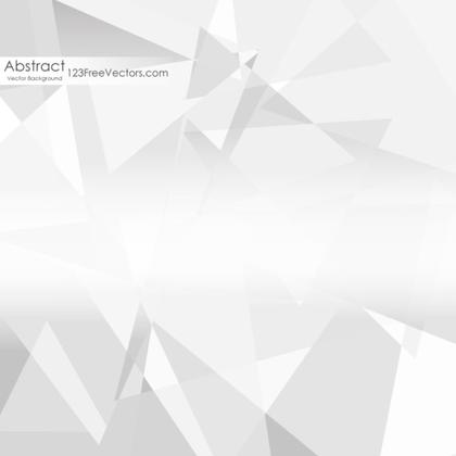 Light Grey Polygonal Abstract Background
