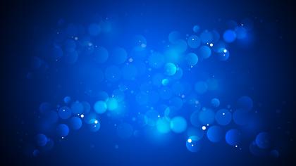 Blue Bokeh Background