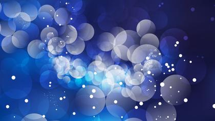 Blue Bokeh Abstract