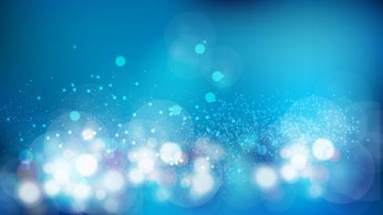Blue Bokeh Abstract