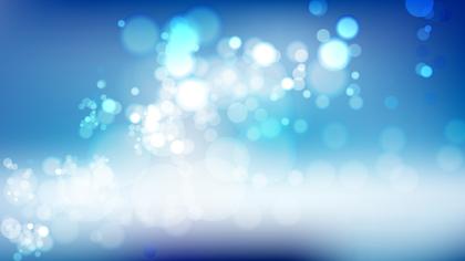 Free Download Abstract Blue Bokeh Circles Background