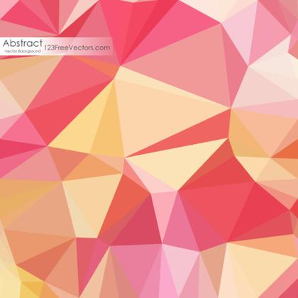 Light Pink Polygonal Background