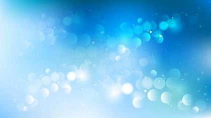 Blue Bokeh Background
