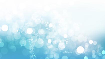 Free Download Abstract Blue and White Blurred Lights Background