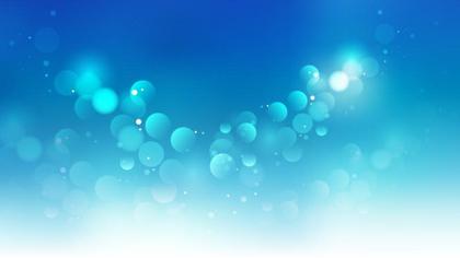 Blue Bokeh Abstract